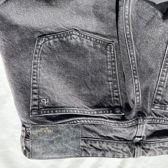 Rag & Bone Dre Slim Boyfriend Jeans, Black - Size 29 - Picture 5 of 16